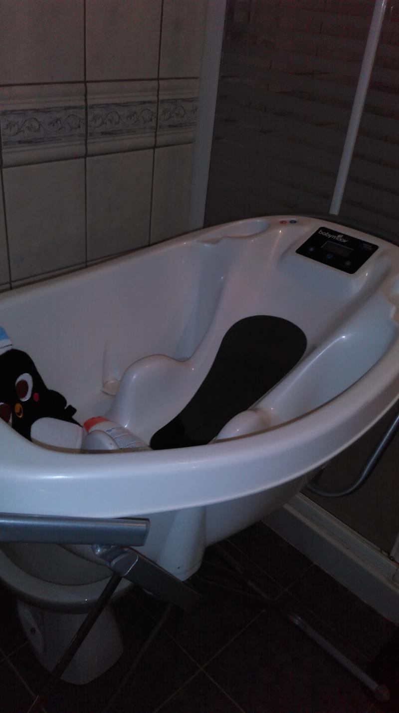 Babymoov Baignoire Aquascale Avec Thermomètre Et Balance Intégrés